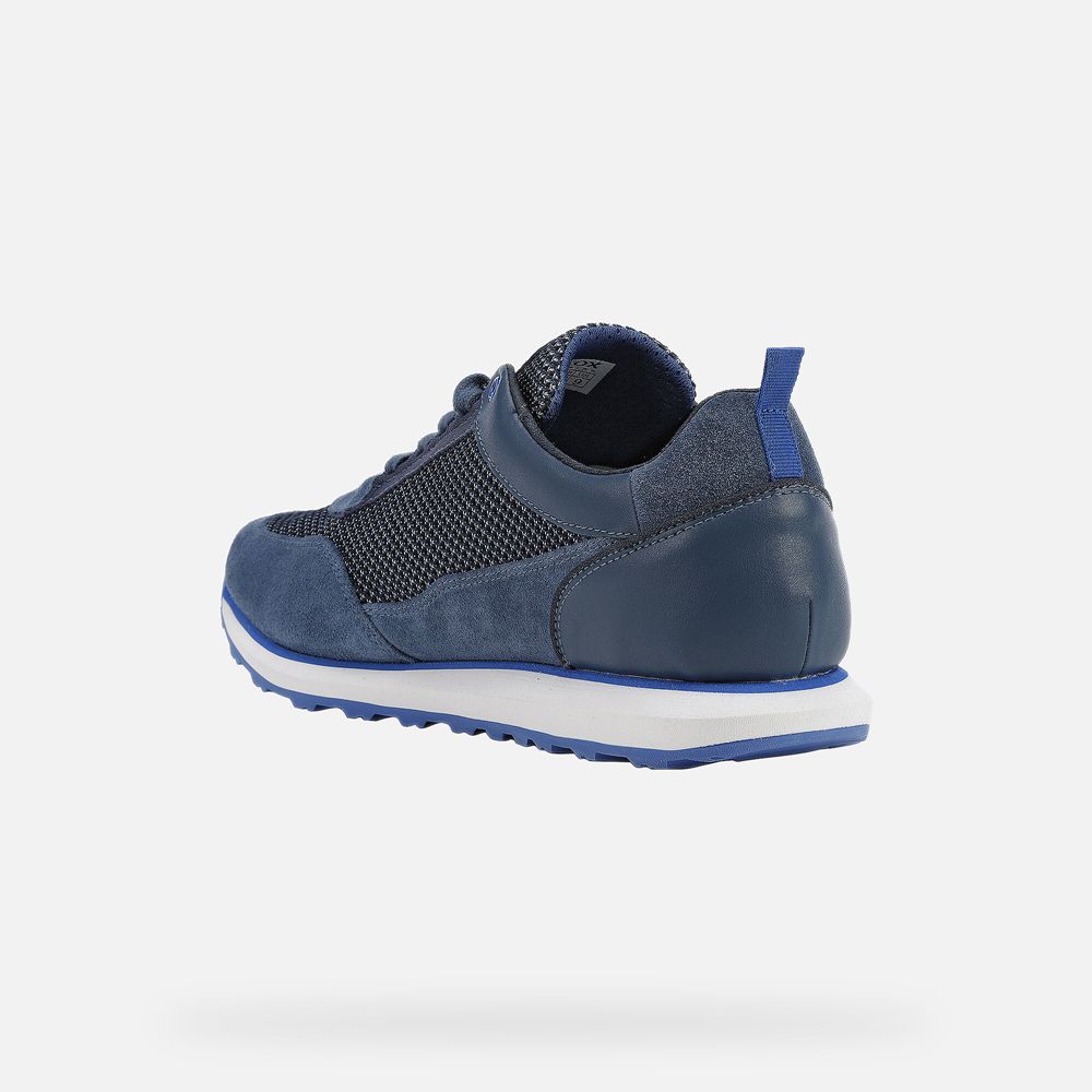 Geox Erkek Spor Ayakkabı Mavi - Volto - ZOF-754812